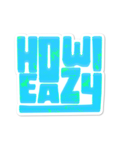 Accessory | Howieazy Logo | Die Cut Sticker