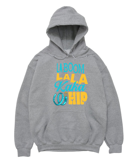 Unisex |  La Boom Lala Kaka Whip Text | Youth Pullover Hoodie