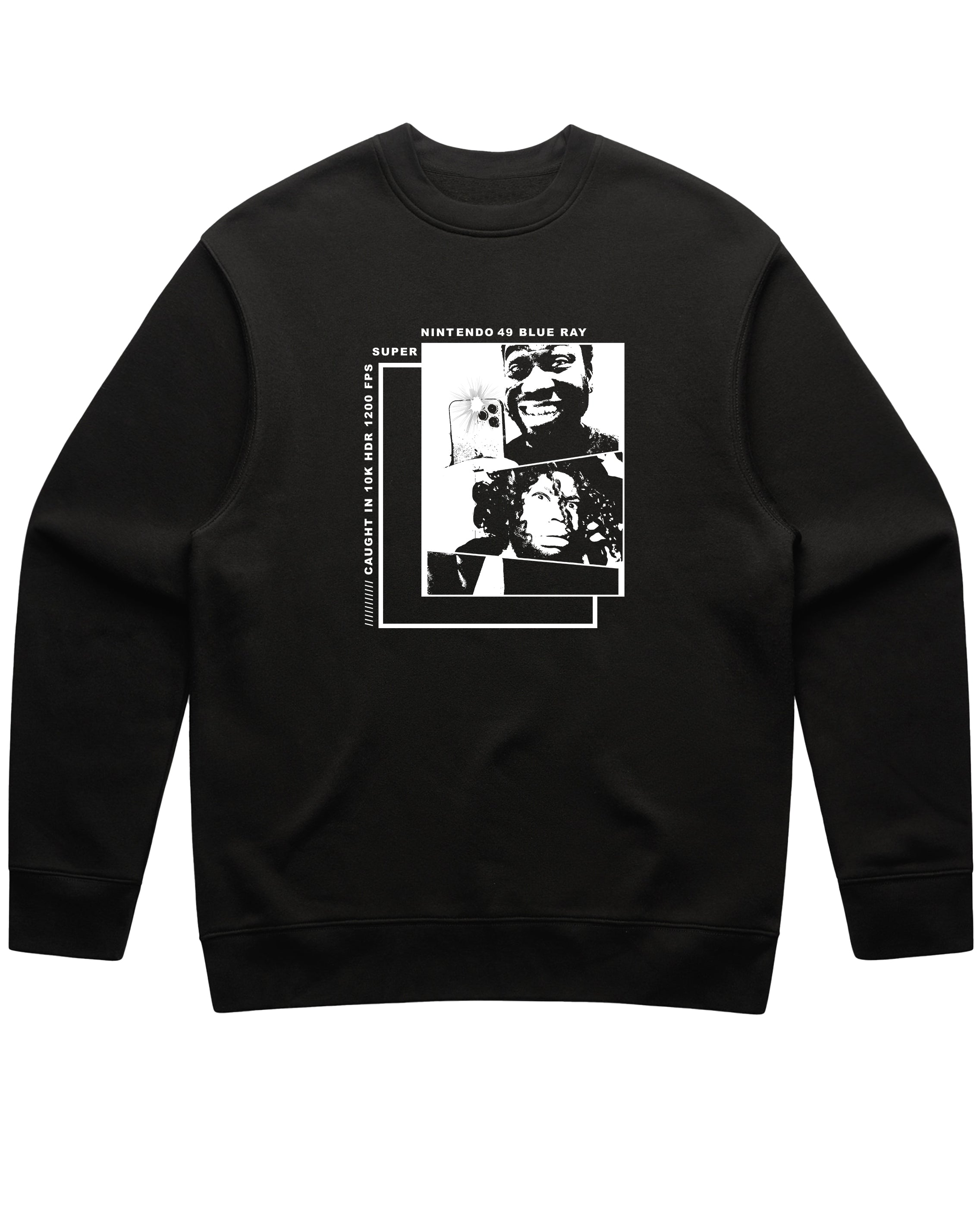 Unisex | Caught In 4K | Crewneck Sweater – Howieazy